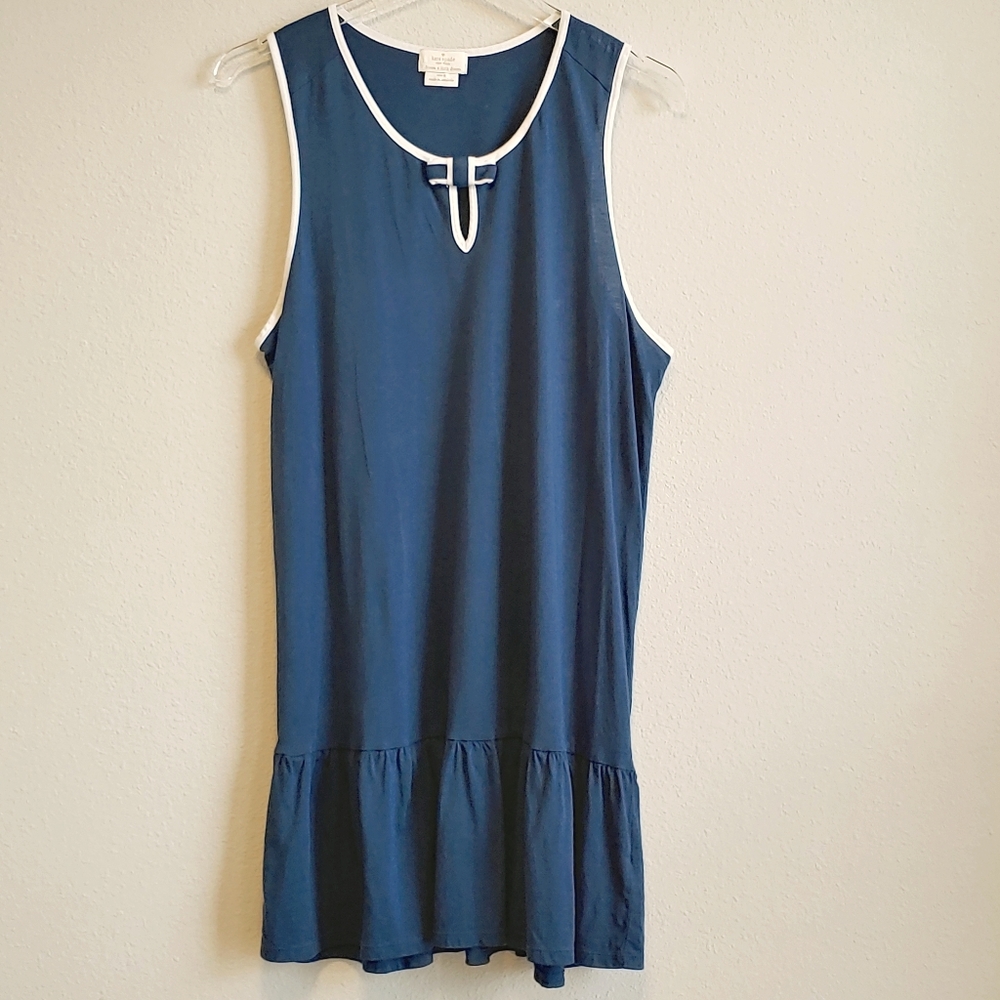 Kate Spade Navy and White Trim Chemise